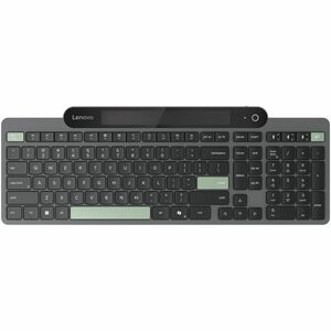 Lenovo Keyboard - Wireless Connectivity - Nordic - Black - Plunger Keyswitch - Bluetooth - 5.1 - 108 Key(s) - Windows 10, 