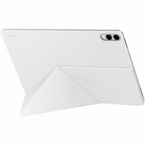 Samsung Book Cover Carrying Case (Book Fold) Samsung Galaxy Tab S11 Ultra Tablet - White - Scratch Resistant - Polyurethan