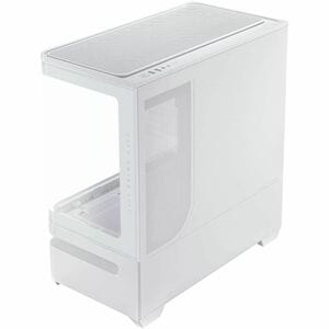 ASUS Prime AP202 MicroATX Case with Tempered Glass (White)