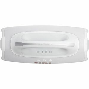 JBL Boombox 4 Portable Bluetooth Speaker System - 210 W RMS - White - 37 Hz to 20 kHz - Battery Rechargeable - 1