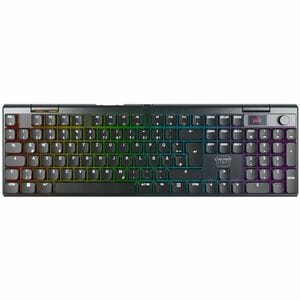 CHERRY XTRFY G8A-25100 Gaming Keyboard - Full-size - Wired/Wireless Connectivity - USB Type A Interface - RGB LED - French