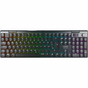 CHERRY XTRFY G8A-25100 Gaming Keyboard - Full-size - Wired/Wireless Connectivity - USB Type A Interface - RGB LED - German