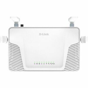 D-Link G416C Wi-Fi 6 IEEE 802.11 a/b/g/n/ac/ax 1 SIM Ethernet, Cellular Modem/Wireless Router - 4G - LTE, WCDMA, DC-HSPA, 