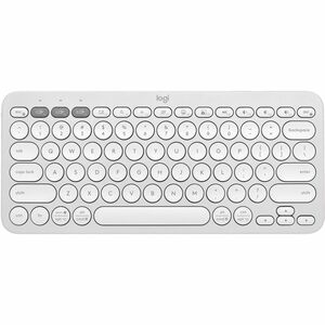 罗技PEBBLE KEYS 2 K390无线键盘 白色