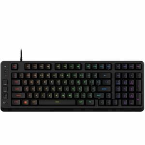 HyperX Eve 1800 Gaming Keyboard - Compact - Cable Connectivity - USB Type A Interface - RGB LED - English (US) - Black - M