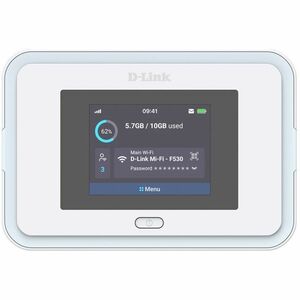 Modem/Routeur sans fil D-Link F530 - Wi-Fi 6 - IEEE 802.11 a/b/g/n/ac/ax - 1 SIM - cellulaire - 5G - 5G NR, LTE, WCDMA - B