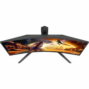 AOC AGON C32G4Z 32" (81.3 cm) Class Full HD Curved Screen Gaming LED Monitor - 16:9 - Black, Red - 31.5" (80 cm) Viewable 