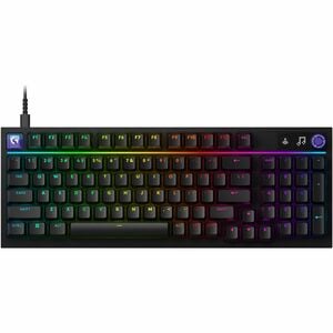 Logitech G G316 X 98 Gaming-Tastatur - Kabel Konnektivität - USB Typ-A Schnittstelle - RGB LED - Deutsch - Schwarz - Tacti