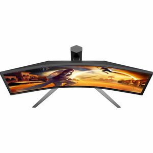 AOC CU34G4ZCA 34" (86.4 cm) Class UW-QHD Curved Screen Gaming LED Monitor - 21:9 - Black, Red - 34" (86.4 cm) Viewable - F