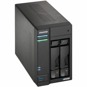 ASUSTOR Lockerstor 2 Gen2+ (AS6704T V2) - Intel Celeron N5105 Quad-core (4 Core) 2 GHz - 2 x HDD Supported - 6 x SSD Suppo