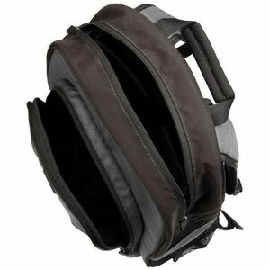 Targus Essential TSB023EU Carrying Case (Backpack) for 39.1 cm (15.4") to 40.6 cm (16") Notebook - Black, Grey - Polyester