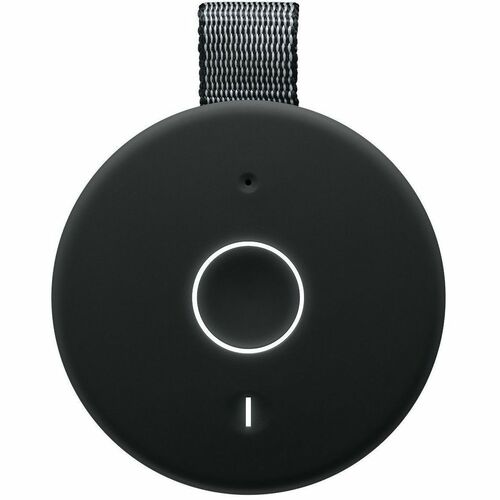 Logitech BOOM 3 Portable Bluetooth Speaker System - Night Black - Battery Rechargeable - USB