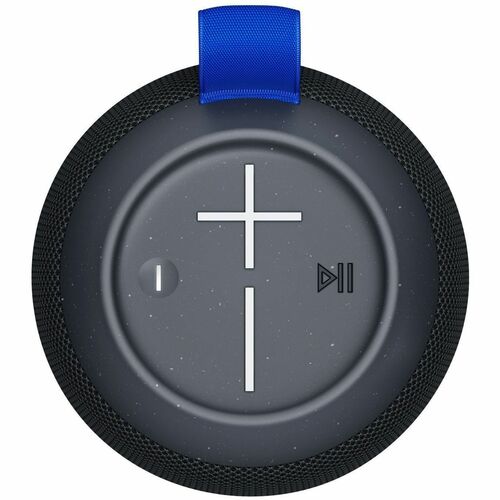 Ultimate Ears WONDERBOOM PLAY Portable Bluetooth Speaker System - Active Black - Battery Rechargeable - USB - 1 Piece