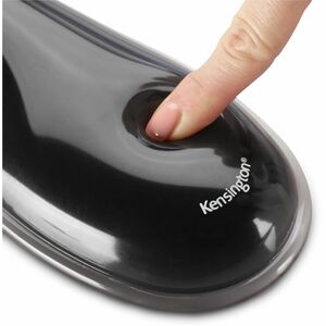 Kensington Duo Gel 62397 Handballenauflage - 10,3 mm x 479,4 mm x 88,9 mm Abmessung - Schwarz/Blau - 1 Stück