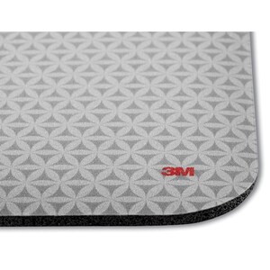 3M Precise Mouse Pad - Gray Bitmap - 0.30" x 8" Dimension - Foam - 1 Pack