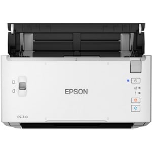 Epson DS-410 Sheetfed Scanner - 600 dpi Optical - 48-bit Color - 16-bit Grayscale - 26 ppm (Mono) - 26 ppm (Color) - Duple