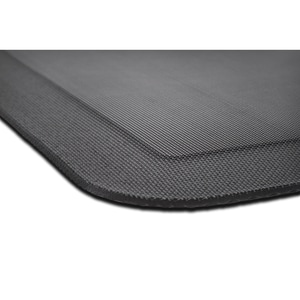Kensington Anti-fatigue Mat - Workstation - 899.16 mm Length x 500.38 mm Depth x 17.78 mm Thickness - Gel, Rubberized - Bl