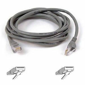 100FT GRAY CAT5E PATCH CORD SNAGLEES ROHS