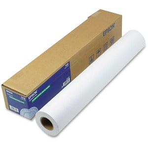 Epson Photographic Papers - 84 Brightness - 94% Opacity - A1 - 24" x 82 ft - 180 g/m² Grammage - Matte - 1 / Roll - Matte 