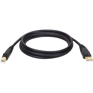 Tripp Lite 6ft USB Cable Hi-Speed Gold Shielded USB 2.0 A/B Male / Male - Type A Male USB - Type B Male USB - 6ft