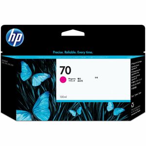HP 70 (C9453A) Original Inkjet Ink Cartridge - Single Pack - Magenta - 1 Each - Inkjet - 1 Each