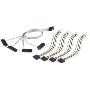 Microchip Adaptec 1 m Mini-SAS/SAS Data Transfer Cable - First End: SFF-8087 Mini-SAS - Second End: SFF-8087 Mini-SAS