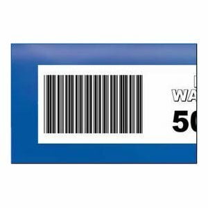 Brother DK22212 Label Tape - 6.20 mm Width x 15.24 m Length - Rectangle - White