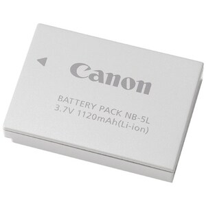 Canon NB-5L Battery - Lithium Ion (Li-Ion) - For Camera - Battery Rechargeable - 3.7 V DC Shelf Life