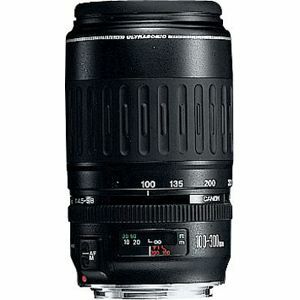 Canon EF 2565A004AA - 100 mm to 300 mmf/5.6 - Telephoto Zoom Lens - 0.20x Magnification - 73 mm Diameter