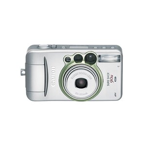 Canon Sure Shot 90u II 35mm Camera - 35mm - 2.4 Optical Zoom - Silver