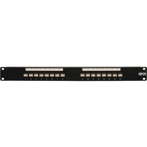 Eaton Tripp Lite Series 16-Port Fiber Patch Panel, 1U (LC/LC), Multimode or Singlemode - 16 x LC