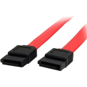 StarTech.com Serial ATA Cable - 1 x Female SATA - 1 x Female SATA - Red
