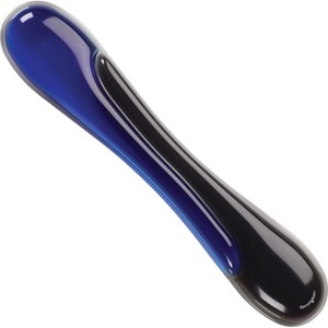 Kensington Duo Gel 62397 Wrist Rest - 10.3 mm x 479.4 mm x 88.9 mm Dimension - Black & Blue - 1 Each