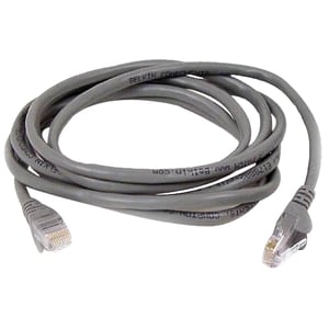 Belkin Cat. 5E Patch Cable - RJ-45 Male - RJ-45 Male - 2.13m - Gray