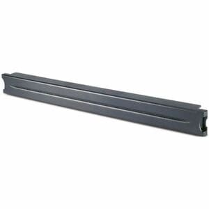 APC by Schneider Electric AR8136BLK200 Blanking Panel - Black - 1U Rack Height - 1 Pack - 45 mm Height x 483 mm Width x 28