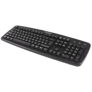 Kensington 1500109 Keyboard - Cable Connectivity - USB Interface - English (US) - Black - Euro Hot Key(s)