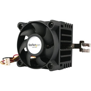 StarTech.com 50x50x41mm Socket 7/370 CPU Cooler Fan w/ Heatsink and TX3 and LP4 - Replace or upgrade a Socket 7 or 370 CPU