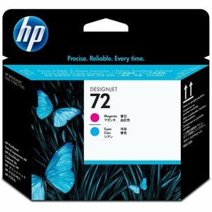 Testina di stampa Originale HP 72 (C9383A) Ad inchiostro - Magenta, Ciano - Confezione singola - 1 Unità - Ad inchiostro -