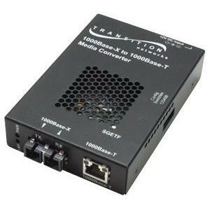 Stand-alone Gigabit Ethernet Media Converter 1000Base-T to 1000Base-SX/LX - 1000BASE-T TO 1000BASE-SX/LX, SM, SC, 10KM- NA