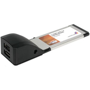 StarTech.com 2 Port ExpressCard Laptop USB 2.0 Adapter Card - USB adapter - ExpressCard - USB, Hi-Speed USB - 2 ports - Ad