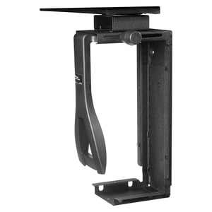 3M CPU Mount - Steel - Black - 1 Each - Steel