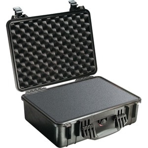Pelican PELICAN PROTECTOR CASE 1520 W? PICK N' PLUCK FOAM BLACK - Double Throw Latch, Padlock Closure - Polycarbonate, Sta