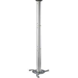 Neomounts Neomounts Pro BEAMER-C200 Ceiling Mount for Projector - Silver - Height Adjustable - 15 kg Load Capacity