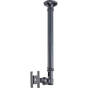 Neomounts Neomounts Pro FPMA-C100 Ceiling Mount for Flat Panel Display - Black - Height Adjustable - 25.4 cm to 68.6 cm (2