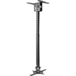 Neomounts Neomounts Pro BEAMER-C100 Ceiling Mount for Projector - Black - Height Adjustable - 15 kg Load Capacity