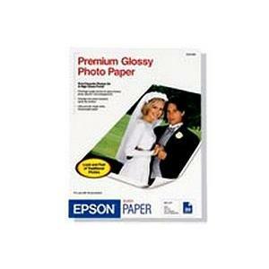 Carta foto Epson Premium C13S041624 - Bianco - A4 - 210,06 mm x 296,93 mm - 255 g/m² Grammage - Alta lucentezza - 50 Foglio