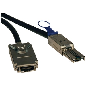 Eaton Tripp Lite Series External SAS Cable, 4 Lane - mini-SAS (SFF-8088) to 4xInfiniband (SFF-8470), 1M (3.28 ft.), TAA - 