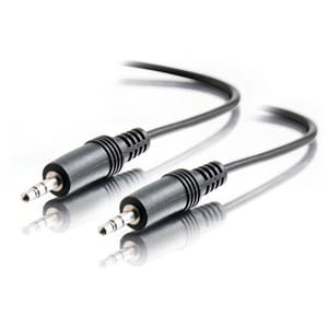 C2G 6ft 3.5mm Audito Cable - AUX Cable - M/M - Connect an Android® phone, iPhone®, tablet or MP3 player to a 3.5mm auxilia