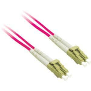 C2G 3m LC-LC 9/125 OS1 Duplex Singlemode PVC Fiber Optic Cable - Red - 3m LC-LC 9/125 Duplex Single Mode OS2 Fiber Cable -