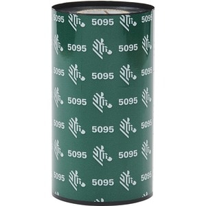 Zebra 05095BK04045 Thermal Transfer Ribbon Cartridge - Black - 1 Pack - Thermal Transfer - 1 Pack